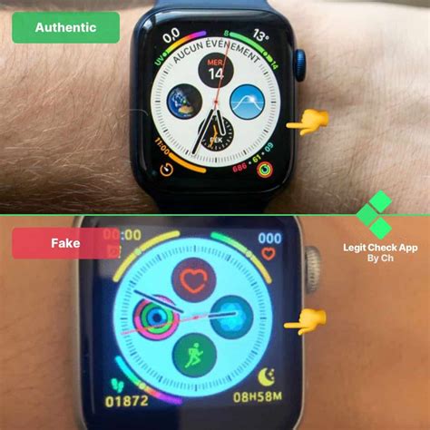 real vs fake apple watch series 3|apple watch true or real.